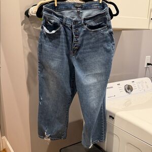 Judy Blue Denim Jeans with Contrast Stitching